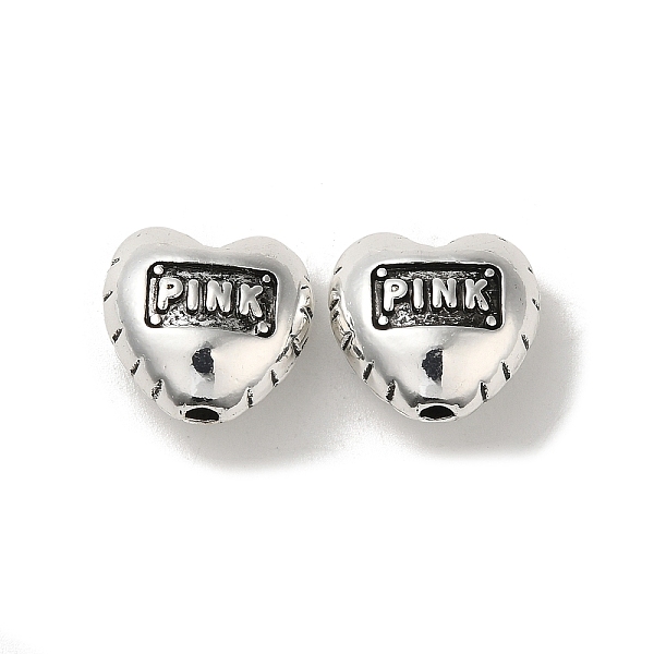 PandaHall Tibetan Style Alloy Beads, Cadmium Free & Lead Free, Heart, 14x14.5x8mm, Hole: 2mm, about 205pcs/1000g Alloy Heart
PandaHall Tibetan Style Alloy Beads, Cadmium Free & Lead Free, Heart, 14x14.5x8mm, Hole: 2mm, about 205pcs/1000g Alloy Heart