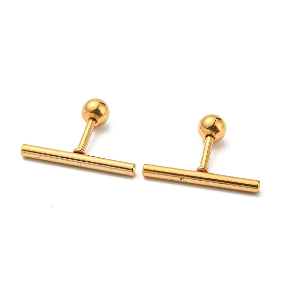 PandaHall Ion Plating(IP) 304 Stainless Steel Stud Earrings, Column, Golden, 16x2mm 304 Stainless Steel Column
PandaHall Ion Plating(IP) 304 Stainless Steel Stud Earrings, Column, Golden, 16x2mm 304 Stainless Steel Column