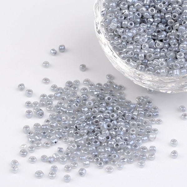PandaHall 12/0 Ceylon Round Glass Seed Beads, Dark Gray, Size: about 2mm in diameter, hole:1mm, about 3303pcs/50g Glass Gray
PandaHall 12/0 Ceylon Round Glass Seed Beads, Dark Gray, Size: about 2mm in diameter, hole:1mm, about 3303pcs/50g Glass Gray