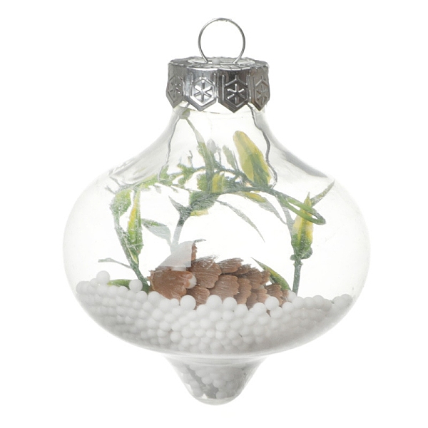 PandaHall Transparent Plastic Fillable Ball Pendants Decorations, Christmas Tree Hanging Ornament, Lantern, 135x65mm Plastic Lantern
PandaHall Transparent Plastic Fillable Ball Pendants Decorations, Christmas Tree Hanging Ornament, Lantern, 135x65mm Plastic Lantern