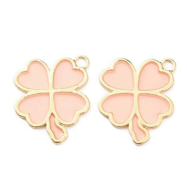 PandaHall Alloy Enamel Pendants, Golden, Clover Charm, Pink, 29x24.5x1.5mm, Hole: 3mm Alloy+Enamel Clover Pink
PandaHall Alloy Enamel Pendants, Golden, Clover Charm, Pink, 29x24.5x1.5mm, Hole: 3mm Alloy+Enamel Clover Pink