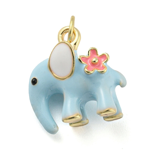 PandaHall Elephant Rack Plating Brass Enamel Pendants, with Jump Ring, Long-Lasting Plated, Cadmium Free & Lead Free, Real 18K Gold Plated...
PandaHall Elephant Rack Plating Brass Enamel Pendants, with Jump Ring, Long-Lasting Plated, Cadmium Free & Lead Free, Real 18K Gold Plated...
