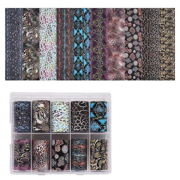 PandaHall Nail Art Transfer Stickers, Nail Decals, DIY Nail Tips Decoration for Women, Mixed Color, 40mm, about 1m/roll, 10rolls/box Paper..., Multicolor
PandaHall Nail Art Transfer Stickers, Nail Decals, DIY Nail Tips Decoration for Women, Mixed Color, 40mm, about 1m/roll, 10rolls/box Paper..., Multicolor