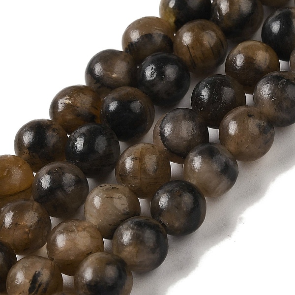 PandaHall Natural Chiastolite Beads Strands, Round, 6mm, Hole: 1mm, about 71pcs/strand, 16.06''(40.8cm) Chiastolite Round
PandaHall Natural Chiastolite Beads Strands, Round, 6mm, Hole: 1mm, about 71pcs/strand, 16.06''(40.8cm) Chiastolite Round