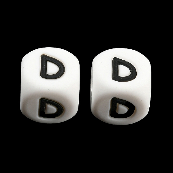 PandaHall 20Pcs White Cube Letter Silicone Beads 12x12x12mm Square Dice Alphabet Beads with 2mm Hole Spacer Loose Letter Beads for Bracelet...
PandaHall 20Pcs White Cube Letter Silicone Beads 12x12x12mm Square Dice Alphabet Beads with 2mm Hole Spacer Loose Letter Beads for Bracelet...