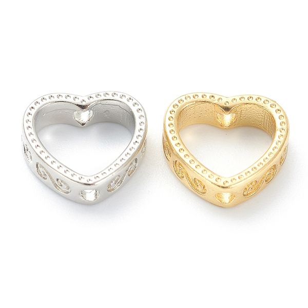 PandaHall Brass Bead Frames, Long-Lasting Plated, Heart, Mixed Color, 9.5x10x3mm, Hole: 1.4mm Brass Heart
PandaHall Brass Bead Frames, Long-Lasting Plated, Heart, Mixed Color, 9.5x10x3mm, Hole: 1.4mm Brass Heart