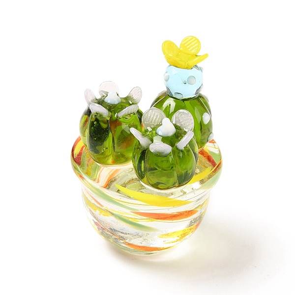 PandaHall Glass Cactus Display Decorations, Micro Landscape Garden Dollhouse Accessories Pretending Prop Decor, Colorful, 36.5x50.5mm Glass...
PandaHall Glass Cactus Display Decorations, Micro Landscape Garden Dollhouse Accessories Pretending Prop Decor, Colorful, 36.5x50.5mm Glass...