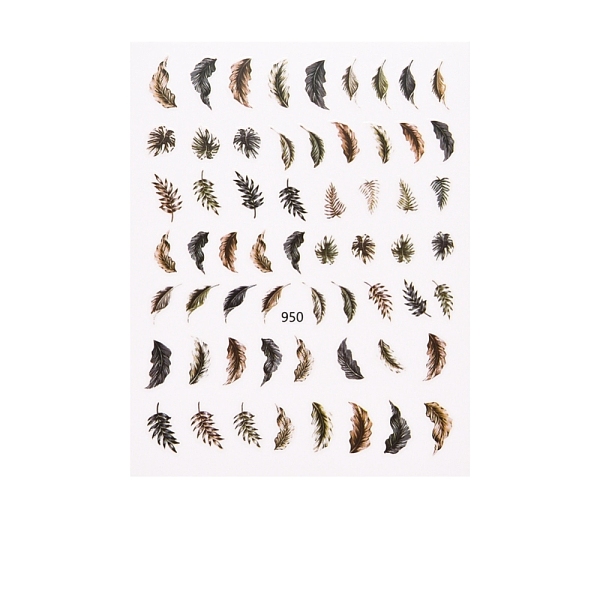PandaHall Nail Decals Stickers, Self-Adhesive Rose Tiger Lion Leaf Nail Design Art, for Nail Toenails Tips Decorations, Leaf Pattern..., Green
PandaHall Nail Decals Stickers, Self-Adhesive Rose Tiger Lion Leaf Nail Design Art, for Nail Toenails Tips Decorations, Leaf Pattern..., Green