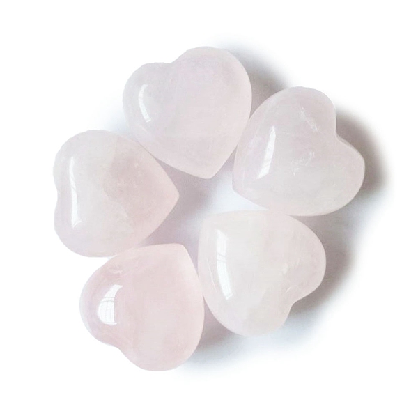 PandaHall Natural Rose Quartz Healing Stones, Heart Love Stones, Pocket Palm Stones for Reiki Ealancing, 15x15x10mm Rose Quartz Heart
PandaHall Natural Rose Quartz Healing Stones, Heart Love Stones, Pocket Palm Stones for Reiki Ealancing, 15x15x10mm Rose Quartz Heart