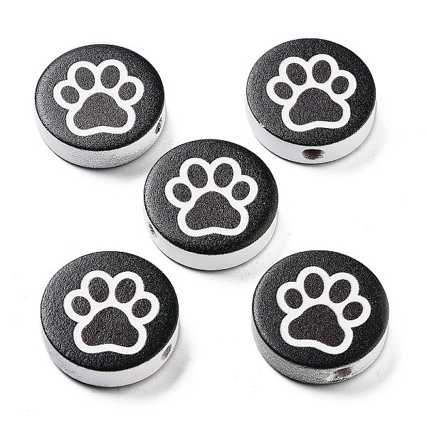 PandaHall Dog Theme Wood Beads, Paw Print, 20x6mm, Hole: 3mm Wood Paw Print Black
PandaHall Dog Theme Wood Beads, Paw Print, 20x6mm, Hole: 3mm Wood Paw Print Black