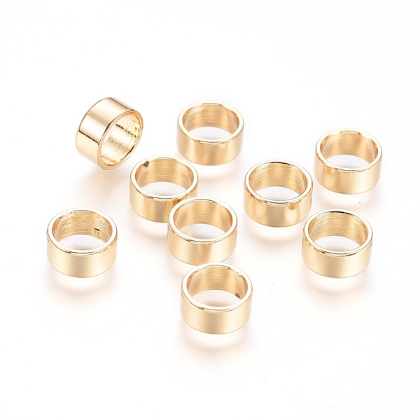 PandaHall Brass Beads, Long-Lasting Plated, Column, Golden, Hole: 6.5mm, 8x4mm Brass Column
PandaHall Brass Beads, Long-Lasting Plated, Column, Golden, Hole: 6.5mm, 8x4mm Brass Column