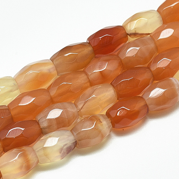 PandaHall Natural Red Agate Beads Strands, Faceted, Oval, 8.5~9x6mm, Hole: 1mm, about 22pcs/strand, 8.07 inch Red Agate Oval
PandaHall Natural Red Agate Beads Strands, Faceted, Oval, 8.5~9x6mm, Hole: 1mm, about 22pcs/strand, 8.07 inch Red Agate Oval