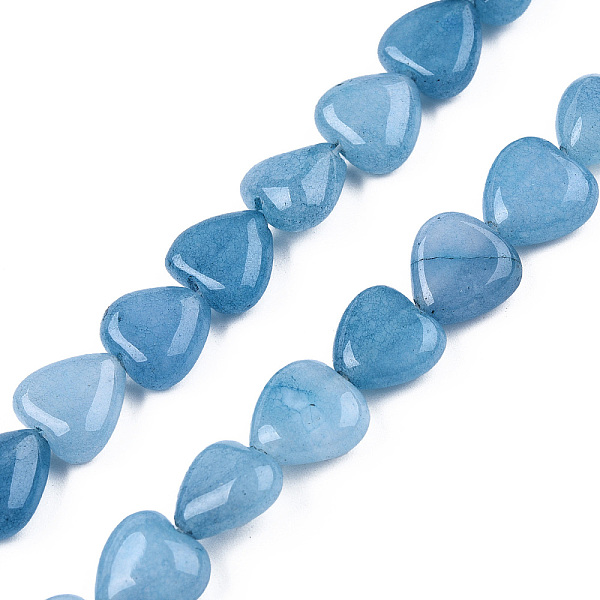 PandaHall Natural Aquamarine Round Beads Strands, Dyed, Heart, 9.5~10.5x9.5~10.5x4.5~5.5mm, Hole: 1mm, about 40pcs/strand, 15.35 inch(39cm)...
PandaHall Natural Aquamarine Round Beads Strands, Dyed, Heart, 9.5~10.5x9.5~10.5x4.5~5.5mm, Hole: 1mm, about 40pcs/strand, 15.35 inch(39cm)...