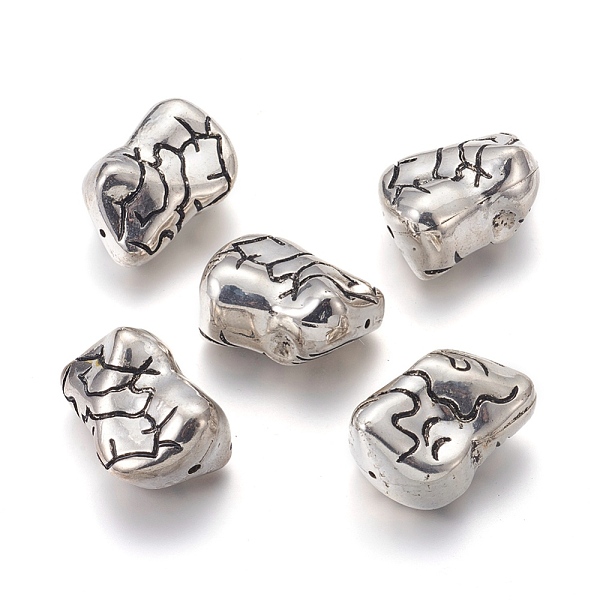 PandaHall CCB Plastic Beads, Antique Silver, 23~25x34~35x18.5~19mm, Hole: 1.6~2.7mm Plastic Nuggets
PandaHall CCB Plastic Beads, Antique Silver, 23~25x34~35x18.5~19mm, Hole: 1.6~2.7mm Plastic Nuggets