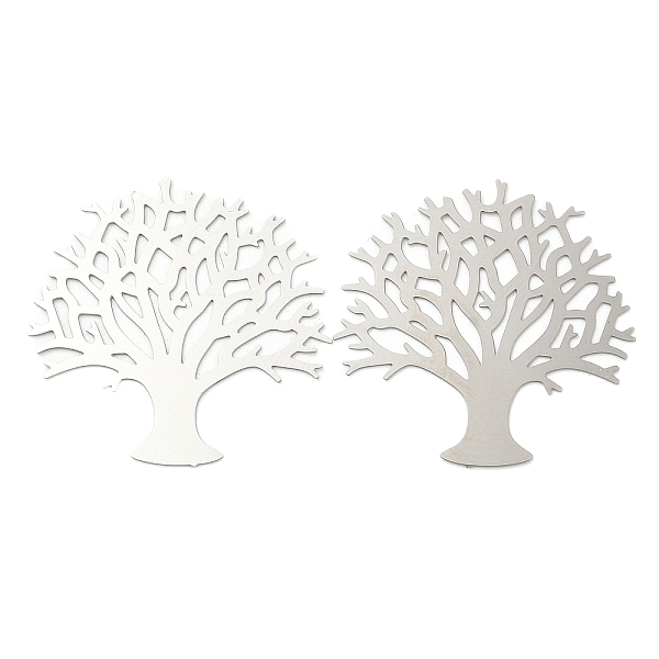 PandaHall 201 Stainless Steel Filigree Joiners, Etched Metal Embellishments, Tree, Stainless Steel Color, 27x27x0.3mm 201 Stainless Steel...
PandaHall 201 Stainless Steel Filigree Joiners, Etched Metal Embellishments, Tree, Stainless Steel Color, 27x27x0.3mm 201 Stainless Steel...
