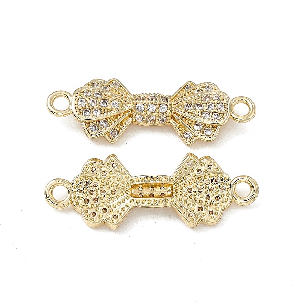 PandaHall Brass Micro Pave Clear Cubic Zirconia Connector Charms, Bowknot Links, Real 18K Gold Plated, 26x9x3.5mm, Hole: 1.8mm Brass+Cubic...
PandaHall Brass Micro Pave Clear Cubic Zirconia Connector Charms, Bowknot Links, Real 18K Gold Plated, 26x9x3.5mm, Hole: 1.8mm Brass+Cubic...