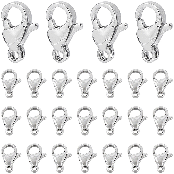 PandaHall SUNNYCLUE 100Pcs 304 Stainless Steel Lobster Claw Clasps, Parrot Trigger Clasps, Stainless Steel Color, 9x6x3mm, Hole: 1mm 304...
PandaHall SUNNYCLUE 100Pcs 304 Stainless Steel Lobster Claw Clasps, Parrot Trigger Clasps, Stainless Steel Color, 9x6x3mm, Hole: 1mm 304...