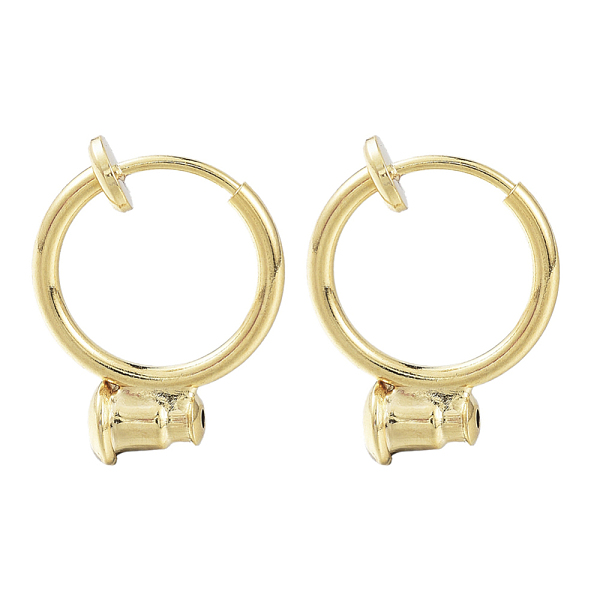 PandaHall Brass Clip-on Earring Components, Real 18K Gold Plated, 17x13x4.5mm, Hole: 0.5mm Brass
PandaHall Brass Clip-on Earring Components, Real 18K Gold Plated, 17x13x4.5mm, Hole: 0.5mm Brass