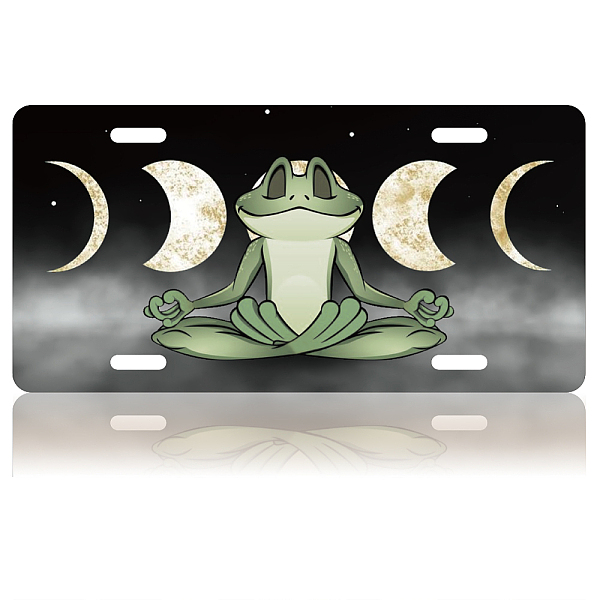 PandaHall Aluminum Alloy Decoration Frame, for Licence Plate, Rectangle, Frog, 150x300x8mm Aluminum Alloy Frog
PandaHall Aluminum Alloy Decoration Frame, for Licence Plate, Rectangle, Frog, 150x300x8mm Aluminum Alloy Frog