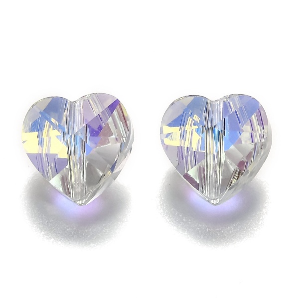 PandaHall Transparent Glass Beads, Faceted, Heart, Clear, 10x10x7mm, Hole: 1~1.2mm Glass Heart Clear
PandaHall Transparent Glass Beads, Faceted, Heart, Clear, 10x10x7mm, Hole: 1~1.2mm Glass Heart Clear