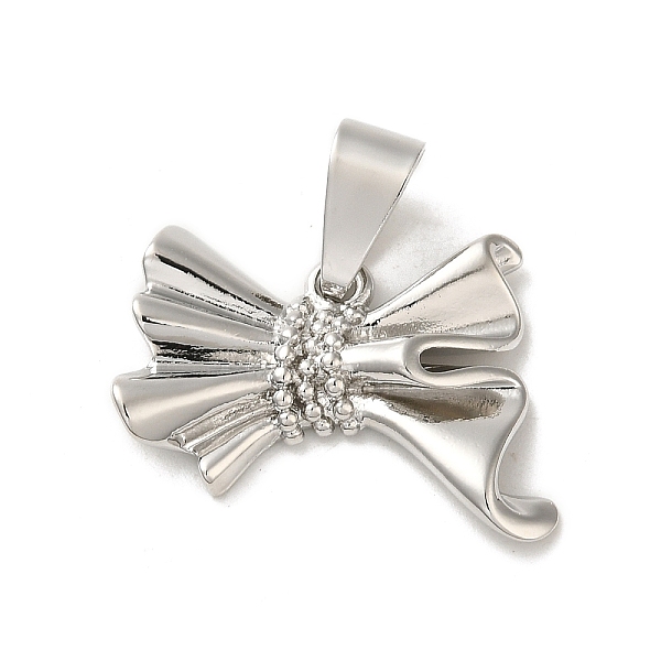 PandaHall Rack Plating Brass Pendants, Long-Lasting Plated, Lead Free & Cadmium Free, Bowknot, Platinum, 19.5x27x6mm, Hole: 9x4mm Brass...
PandaHall Rack Plating Brass Pendants, Long-Lasting Plated, Lead Free & Cadmium Free, Bowknot, Platinum, 19.5x27x6mm, Hole: 9x4mm Brass...