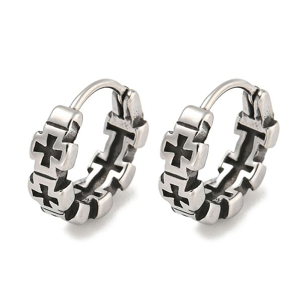 PandaHall 316 Surgical Stainless Steel Hoop Earrings, Ring, Antique Silver, 13.5x4mm 316 Surgical Stainless Steel Ring
PandaHall 316 Surgical Stainless Steel Hoop Earrings, Ring, Antique Silver, 13.5x4mm 316 Surgical Stainless Steel Ring