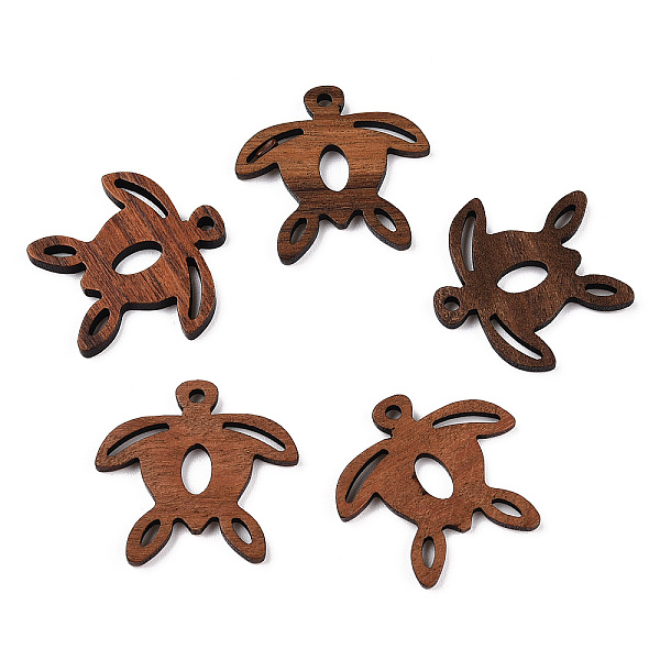PandaHall Natural Walnut Wood Pendants, Undyed, Sea Turtle Charms, Camel, 27x28.5x2.5mm, Hole: 2mm Wood Turtle Brown
PandaHall Natural Walnut Wood Pendants, Undyed, Sea Turtle Charms, Camel, 27x28.5x2.5mm, Hole: 2mm Wood Turtle Brown