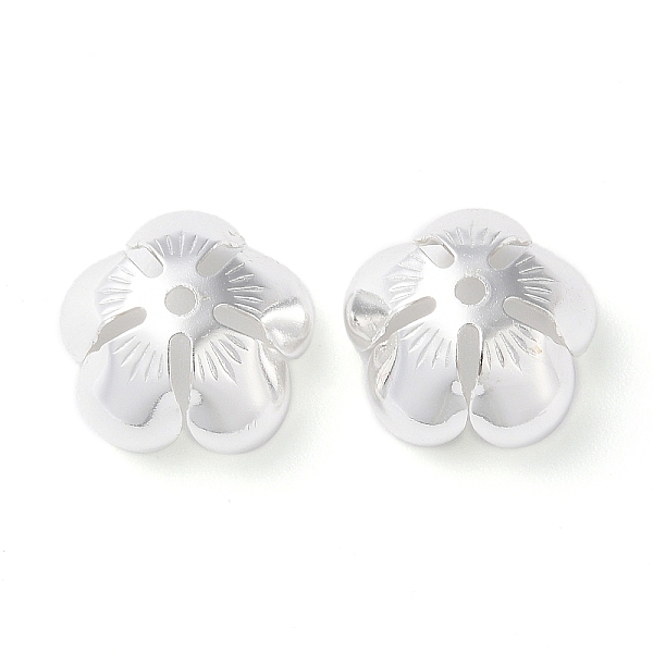 PandaHall Brass Bead Caps, 5-Petal Flower, Silver, 13x13x6.5mm, Hole: 1.4mm Brass
PandaHall Brass Bead Caps, 5-Petal Flower, Silver, 13x13x6.5mm, Hole: 1.4mm Brass
