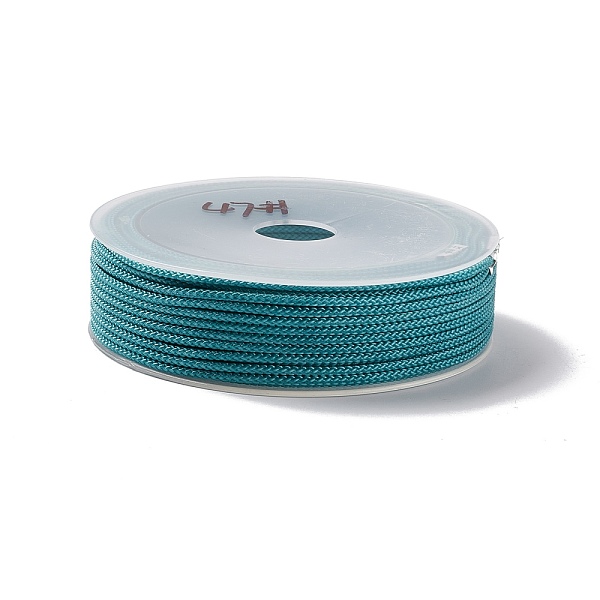 PandaHall Braided Nylon Threads, Dyed, Knotting Cord, for Chinese Knotting, Crafts and Jewelry Making, Dark Turquoise, 1.5mm, about 13.12...
PandaHall Braided Nylon Threads, Dyed, Knotting Cord, for Chinese Knotting, Crafts and Jewelry Making, Dark Turquoise, 1.5mm, about 13.12...