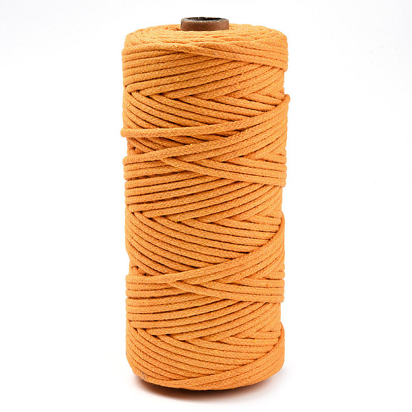 PandaHall Cotton String Threads, Macrame Cord, Decorative String Threads, for DIY Crafts, Gift Wrapping and Jewelry Making, Orange, 3mm...
PandaHall Cotton String Threads, Macrame Cord, Decorative String Threads, for DIY Crafts, Gift Wrapping and Jewelry Making, Orange, 3mm...