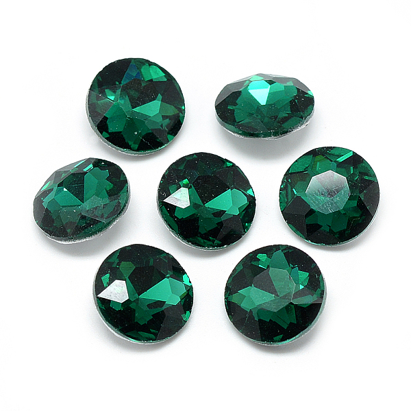 PandaHall Pointed Back Glass Rhinestone Cabochons, Back Plated, Faceted, Flat Round, Sea Green, 14x5.8mm Glass Rhinestone Flat Round Green
PandaHall Pointed Back Glass Rhinestone Cabochons, Back Plated, Faceted, Flat Round, Sea Green, 14x5.8mm Glass Rhinestone Flat Round Green