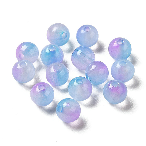 PandaHall Transparent Acrylic Beads, Two-Tone, Round, Light Sky Blue, 7.5x7mm, Hole: 1.8mm, about: 1900~2000pcs/500g Acrylic Round
PandaHall Transparent Acrylic Beads, Two-Tone, Round, Light Sky Blue, 7.5x7mm, Hole: 1.8mm, about: 1900~2000pcs/500g Acrylic Round