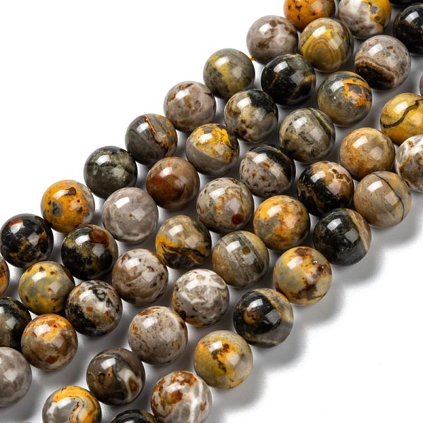 PandaHall Natural Bumblebee Jasper Beads Strands, Round, 12mm, Hole: 1.2mm, about 34pcs/strand, 15.94''(40.5cm) Bumblebee Jasper Round
PandaHall Natural Bumblebee Jasper Beads Strands, Round, 12mm, Hole: 1.2mm, about 34pcs/strand, 15.94''(40.5cm) Bumblebee Jasper Round