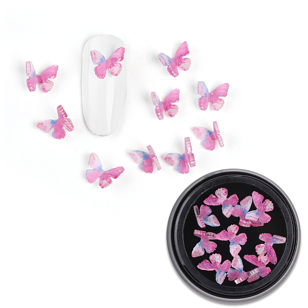 PandaHall 3D Resin Cabochons, Nail Art Studs, Nail Art Decoration Accessories, Butterfly, Pearl Pink, 7.5x7~8x2~3mm, 10pcs/box Resin...
PandaHall 3D Resin Cabochons, Nail Art Studs, Nail Art Decoration Accessories, Butterfly, Pearl Pink, 7.5x7~8x2~3mm, 10pcs/box Resin...