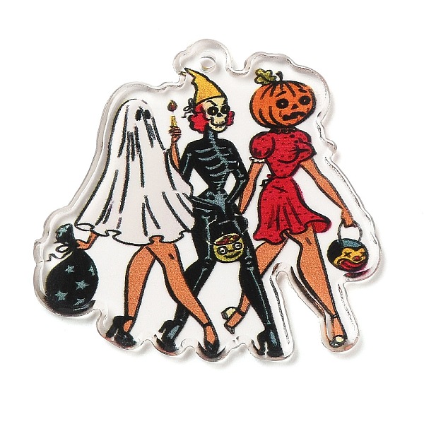 PandaHall Halloween Acrylic Pendants, Clown, 39x39.5x2mm, Hole: 1.5mm Acrylic Others
PandaHall Halloween Acrylic Pendants, Clown, 39x39.5x2mm, Hole: 1.5mm Acrylic Others