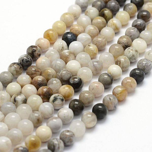 PandaHall Natural Bamboo Leaf Agate Beads Strands, Round, 6mm, Hole: 0.8mm, about 60pcs/strand, 15.4 inch Bamboo Leaf Agate Round Yellow
PandaHall Natural Bamboo Leaf Agate Beads Strands, Round, 6mm, Hole: 0.8mm, about 60pcs/strand, 15.4 inch Bamboo Leaf Agate Round Yellow