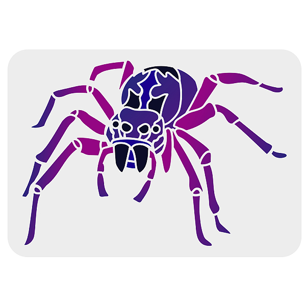 PandaHall Plastic Drawing Painting Stencils Templates, for Painting on Scrapbook Fabric Tiles Floor Furniture Wood, Rectangle, Spider...
PandaHall Plastic Drawing Painting Stencils Templates, for Painting on Scrapbook Fabric Tiles Floor Furniture Wood, Rectangle, Spider...