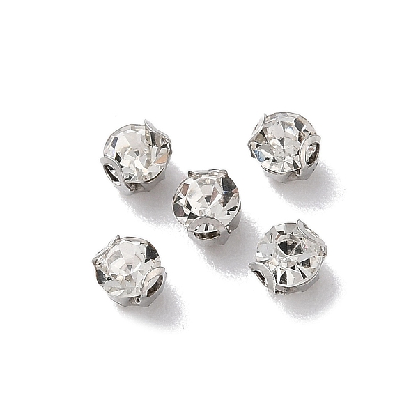 PandaHall Round Sew on Rhinestone, Multi-strand Links, Glass Rhinestone, with Stainless Steel Prong Settings, Garments Accessories, Faceted..., Clear
PandaHall Round Sew on Rhinestone, Multi-strand Links, Glass Rhinestone, with Stainless Steel Prong Settings, Garments Accessories, Faceted..., Clear