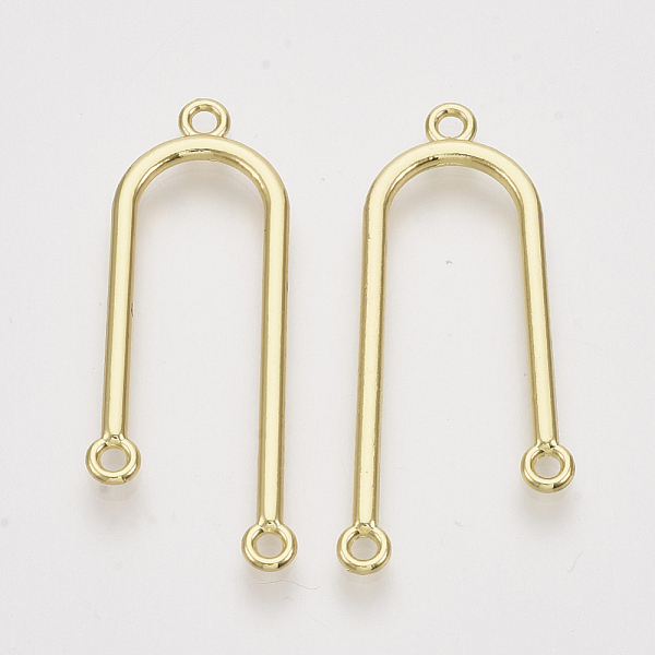 PandaHall Alloy Chandelier Component Links, 3 Loop Connectors, U Shape, Light Gold, 41x16x2mm, Hole: 1.8mm Alloy Others
PandaHall Alloy Chandelier Component Links, 3 Loop Connectors, U Shape, Light Gold, 41x16x2mm, Hole: 1.8mm Alloy Others
