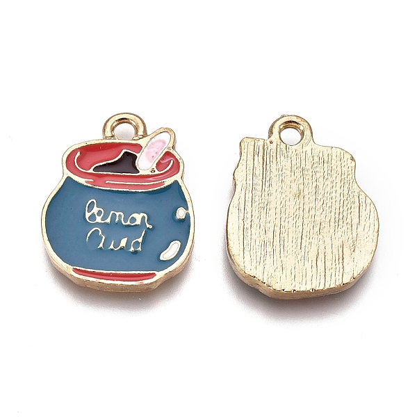 PandaHall Alloy Enamel Pendants, Bee Jar Charms, Gold, Steel Blue, 17x13x2mm, Hole: 1.6mm Alloy+Enamel Others Blue
PandaHall Alloy Enamel Pendants, Bee Jar Charms, Gold, Steel Blue, 17x13x2mm, Hole: 1.6mm Alloy+Enamel Others Blue