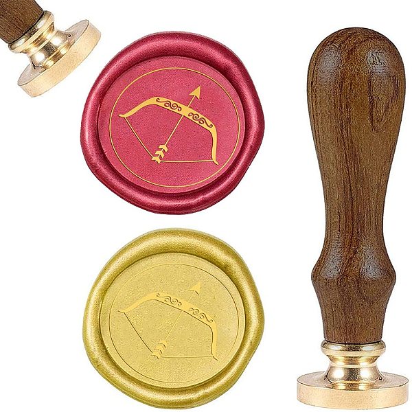 PandaHall CRASPIRE Wax Seal Stamp Bow and Arrow Retro Sealing Wax Stamp with Removable Brass Head Wooden Handle for Envelope Card Package...
PandaHall CRASPIRE Wax Seal Stamp Bow and Arrow Retro Sealing Wax Stamp with Removable Brass Head Wooden Handle for Envelope Card Package...