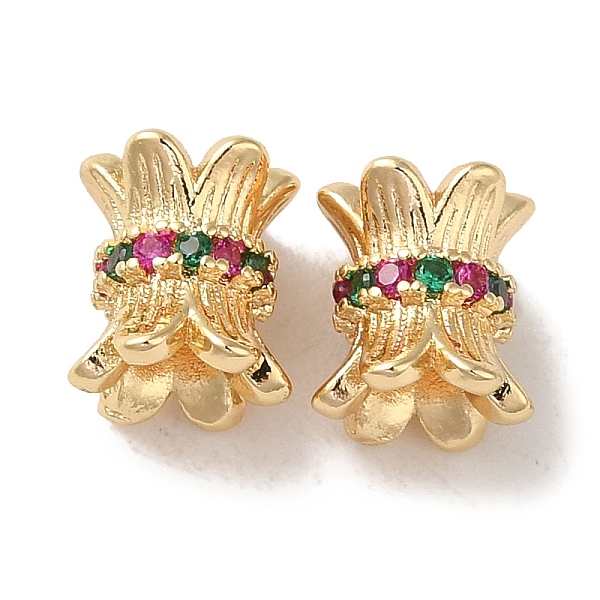 PandaHall Rack Plating Brass Pave Green & Violet Cubic Zirconia Spacer Beads, Flower, Long-Lasting Plated, Cadmium Free & Lead Free, Golden..., Purple
PandaHall Rack Plating Brass Pave Green & Violet Cubic Zirconia Spacer Beads, Flower, Long-Lasting Plated, Cadmium Free & Lead Free, Golden..., Purple