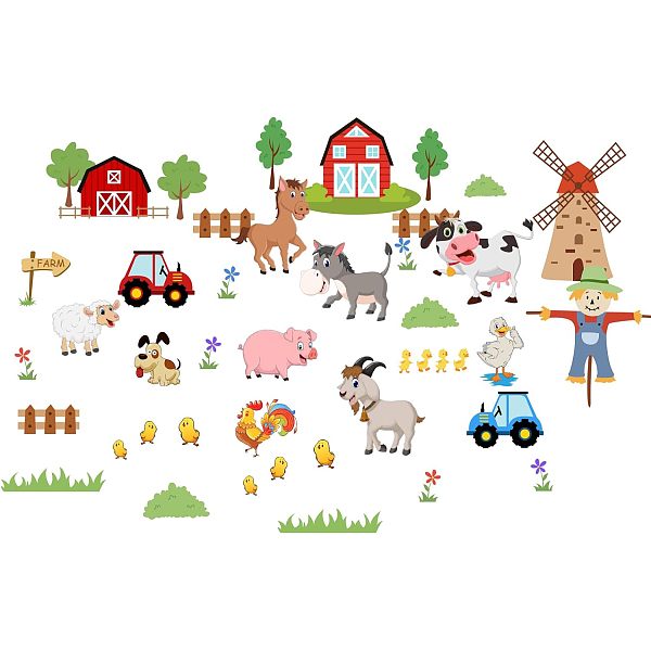 PandaHall OLYCRAFT Wall Stickers Cartoon Pattern PVC Wall Stickers Wall Mural Self-Adhesive DIY Wall Decal for Boys Girls Bedroom Bathroom...
PandaHall OLYCRAFT Wall Stickers Cartoon Pattern PVC Wall Stickers Wall Mural Self-Adhesive DIY Wall Decal for Boys Girls Bedroom Bathroom...