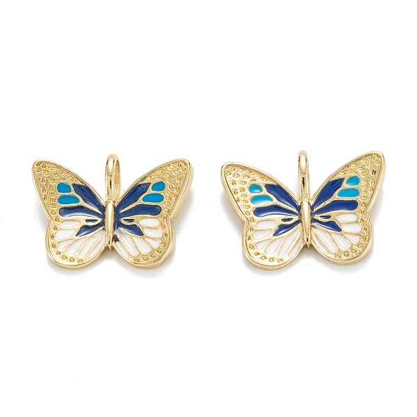 PandaHall Brass Enamel Pendants, Real 18K Gold Plated, Long-Lasting Plated, Butterfly, Midnight Blue, 16.5x22x5mm, Hole: 5x3mm Brass+Enamel...
PandaHall Brass Enamel Pendants, Real 18K Gold Plated, Long-Lasting Plated, Butterfly, Midnight Blue, 16.5x22x5mm, Hole: 5x3mm Brass+Enamel...