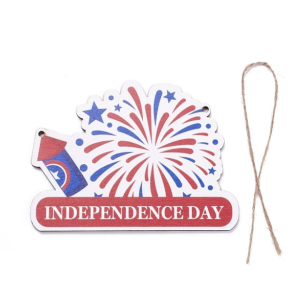 PandaHall Density Board Wooden Wall Ornament Doorplate Pendants, Word Independence Day with Jute Twine, for Home Garden Hanging Decoration..., Red
PandaHall Density Board Wooden Wall Ornament Doorplate Pendants, Word Independence Day with Jute Twine, for Home Garden Hanging Decoration..., Red