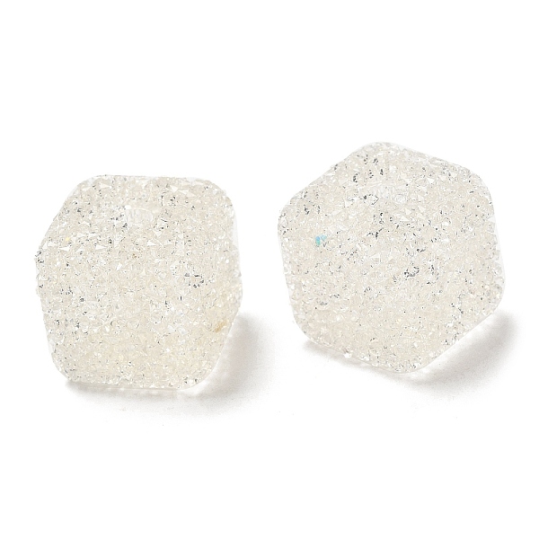 PandaHall Resin Beads, with Rhinestone, Drusy Cube, White, 16x16x16mm, Hole: 3.6mm Resin+Rhinestone Cube White
PandaHall Resin Beads, with Rhinestone, Drusy Cube, White, 16x16x16mm, Hole: 3.6mm Resin+Rhinestone Cube White