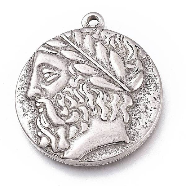 PandaHall 304 Stainless Steel Pendants, Flat Round with Jesus, for Easter, Stainless Steel Color, 28x25x3mm, Hole: 1.5mm 304 Stainless Steel...
PandaHall 304 Stainless Steel Pendants, Flat Round with Jesus, for Easter, Stainless Steel Color, 28x25x3mm, Hole: 1.5mm 304 Stainless Steel...