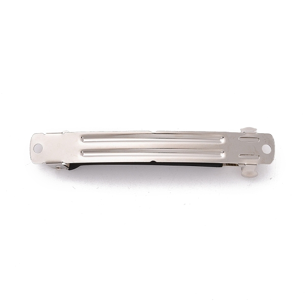 PandaHall Hair Accessories Carbon Steel Hair Barrettes Finding, with Heat Shrink Tubing, Stainless Steel Color, 80x17x9mm Carbon Steel
PandaHall Hair Accessories Carbon Steel Hair Barrettes Finding, with Heat Shrink Tubing, Stainless Steel Color, 80x17x9mm Carbon Steel