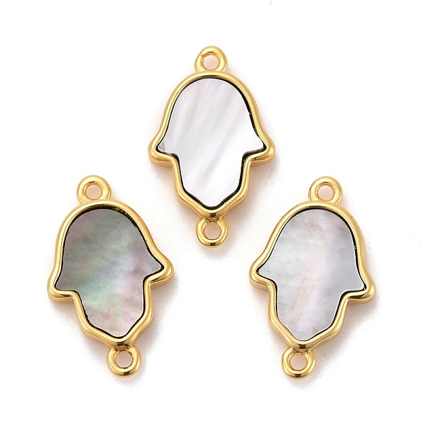 PandaHall Natural Black Lip Shell Links Connectors, with Real 18K Gold Plated Brass Findings, Long-Lasting Plated, Hamsa Hand, 20x12x3mm...
PandaHall Natural Black Lip Shell Links Connectors, with Real 18K Gold Plated Brass Findings, Long-Lasting Plated, Hamsa Hand, 20x12x3mm...
