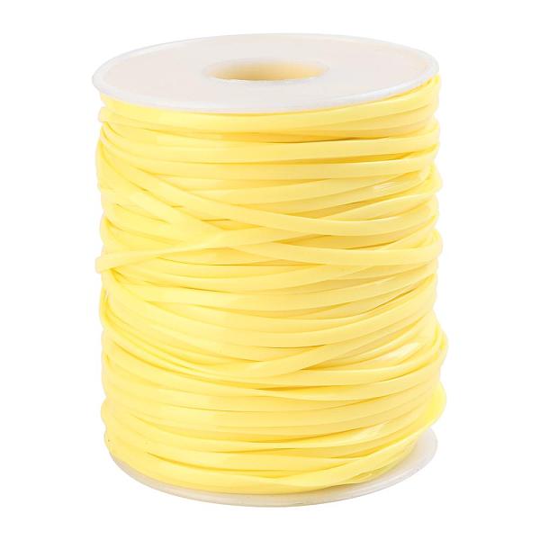 PandaHall Flat PVC Cords, for Jewelry Making, Yellow, 2.3mm, , about 50 yards/roll PVC Yellow
PandaHall Flat PVC Cords, for Jewelry Making, Yellow, 2.3mm, , about 50 yards/roll PVC Yellow